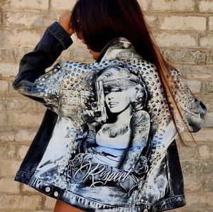 Marilyn Monroe Jean Jacket